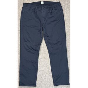 Swet Tailor Men's Black Stretch 5 Pocket Chino Pants Size‎ 36x32 (Actual 36x27)